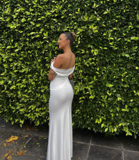 Hire NATALIE ROLT Bettina Gown in White
