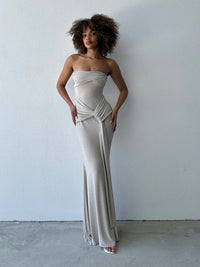 Hire Studio LEXI Tiffany Dress in Champagne