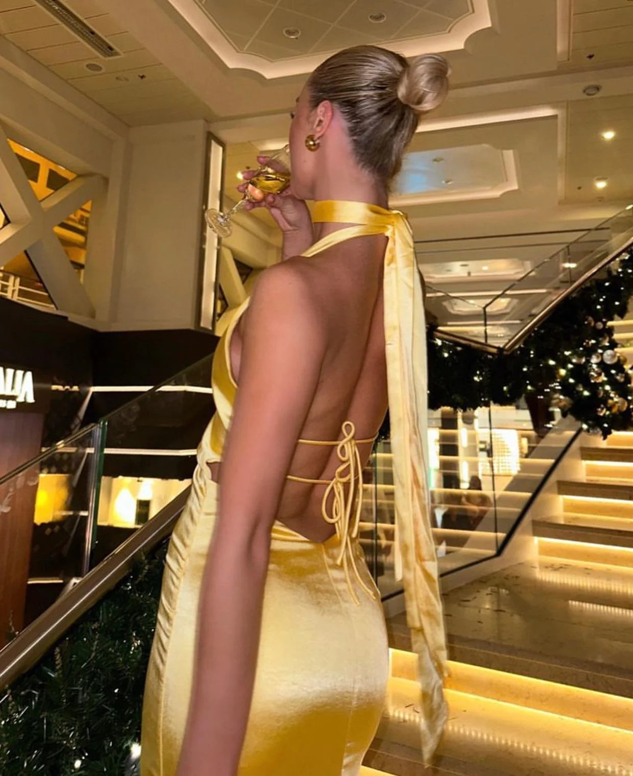 i am delilah margot maxi dress Hire I AM DELILAH. Margot Maxi in Daffodil Yellow – SUSTAINABLY. The Dress  Hire