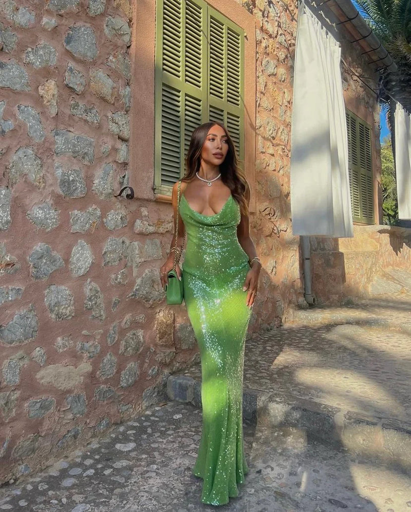 Hire RAT & BOA Gaia Dress in Green Sequin SUSTAINABLY. The Dress Hire Hire RAT & BOA Gaia Dress in Green Sequin SUSTAINABLY. The Dress Hire
