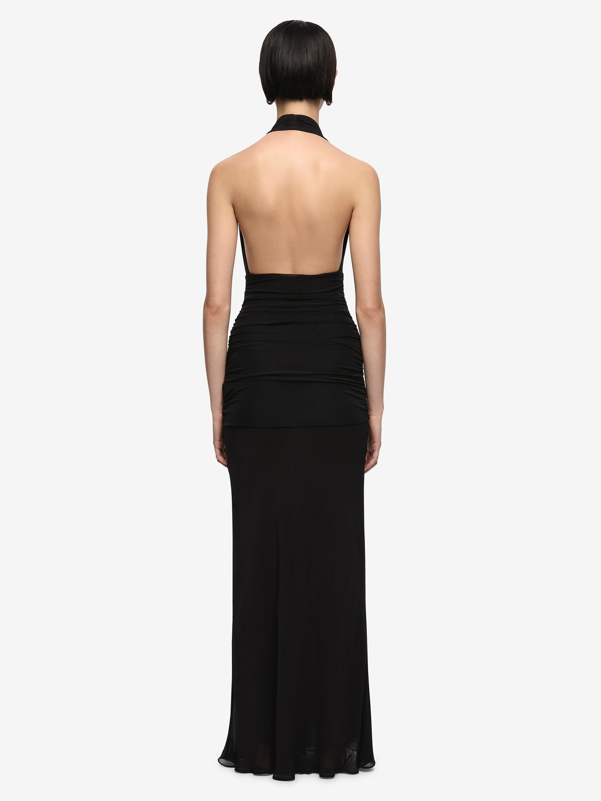 Hire BEC+BRIDGE Cassis Drape Maxi Dress in Black