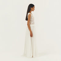 Hire ARCINA ORI Arabella Dress in Ivory White