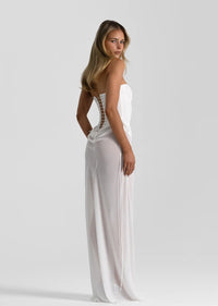 Hire NATALIE ROLT Allira Skirt in White (SKIRT ONLY)