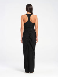 Hire BENNI Jade Maxi Dress in Black