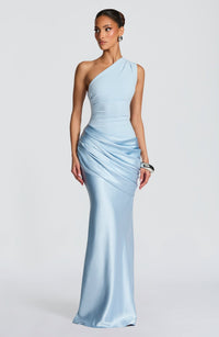 Hire BABYBOO Sadona Maxi Dress in Glacier Blue