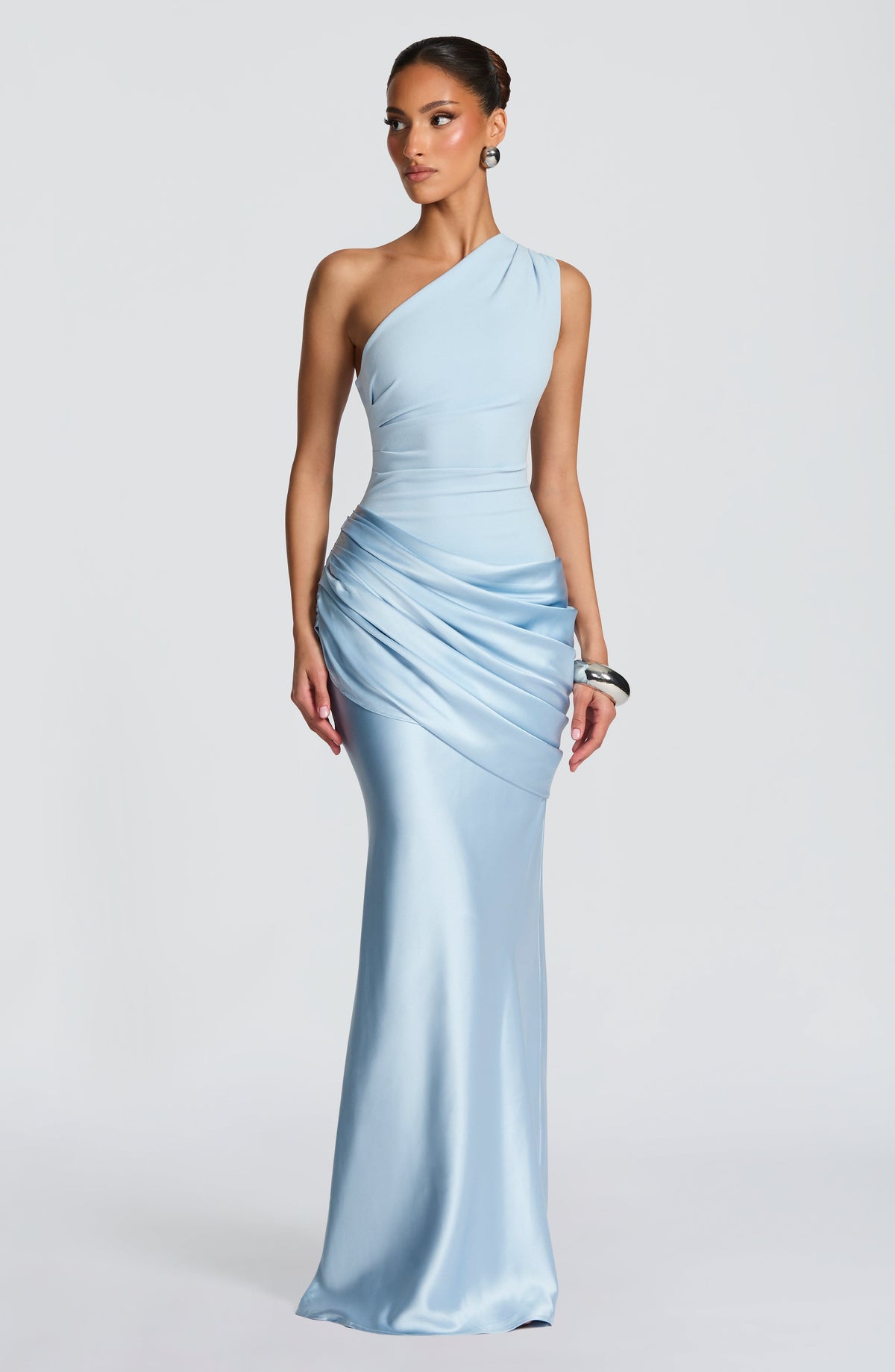Hire BABYBOO Sadona Maxi Dress in Glacier Blue