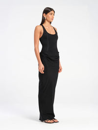 Hire BENNI Jade Maxi Dress in Black