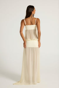 Hire ANCE GRIA Romeo Gown Dress in Cream