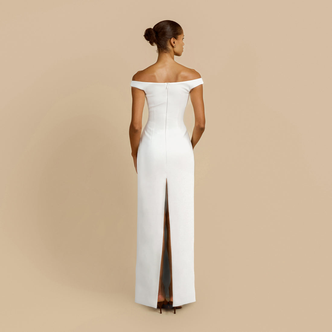 Hire ARCINA ORI Ellery Dress in Ivory White