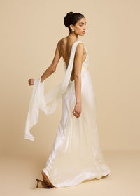Hire ARCINA ORI Helena Dress in Ivory White