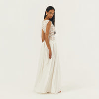 Hire ARCINA ORI Arabella Dress in Ivory White