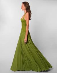 Hire FENITY Gaia Dress in Green (small fitting)