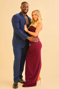 Hire EFFIE KATS Marbella Gown in Wine Red