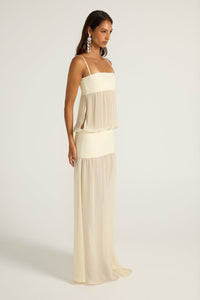 Hire ANCE GRIA Romeo Gown Dress in Cream