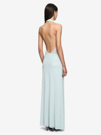 Hire BEC+BRIDGE Isora Halter Maxi Dress in Mist