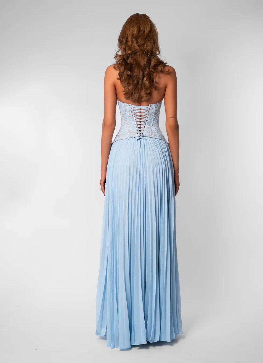 Hire FENITY Gaia Dress in Baby Blue