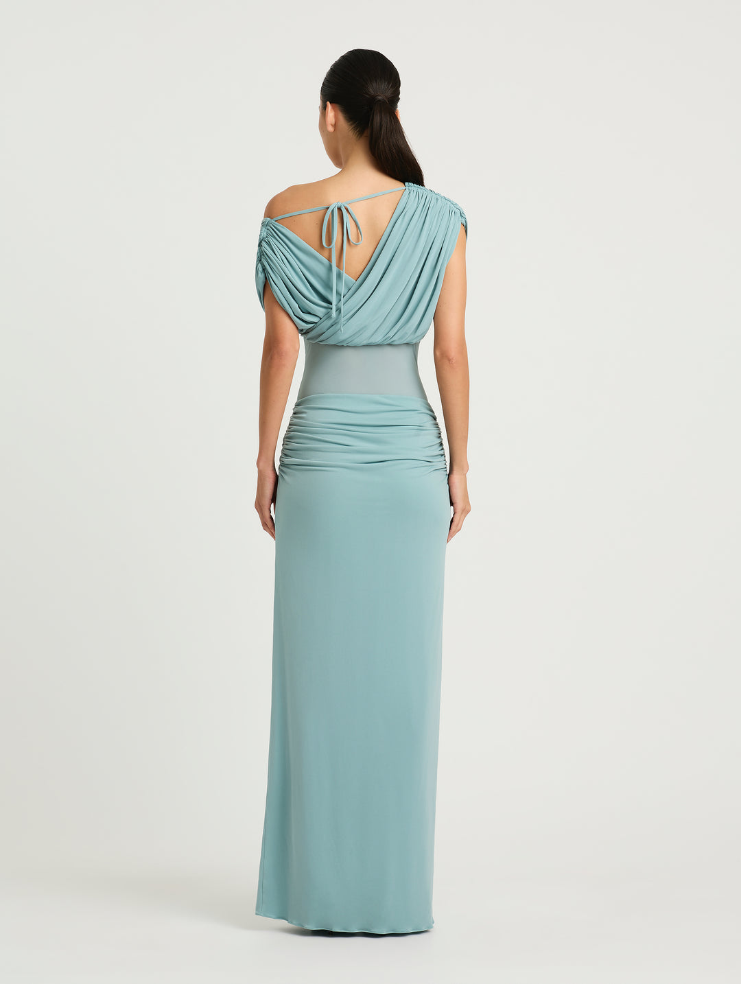 Hire BENNI Celia Maxi Dress in Powder Blue