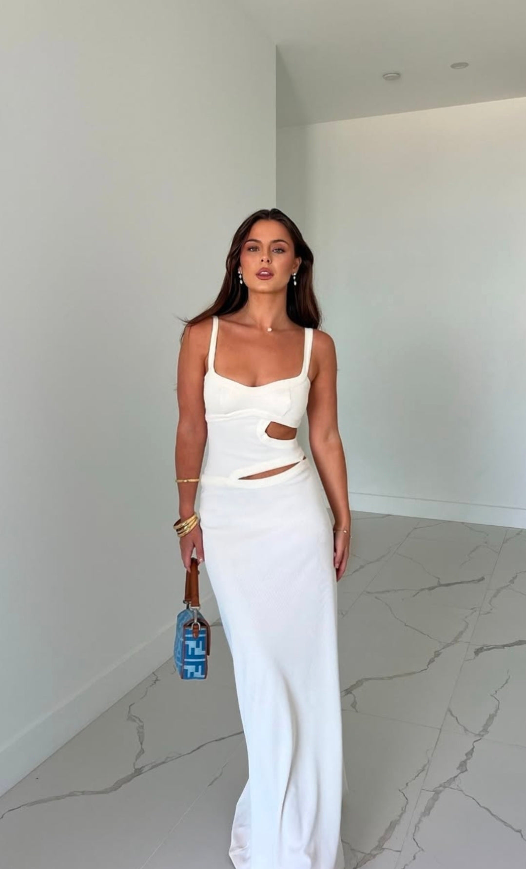 Hire ARCINA ORI Jetta Dress in White
