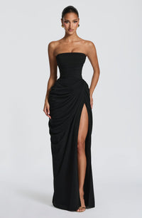 Hire BABYBOO Cyra Maxi Dress in Black