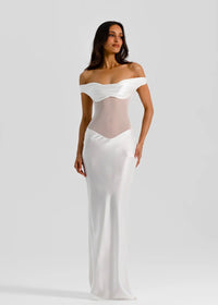 Hire NATALIE ROLT Gwyneth Gown in White