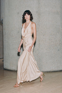 Hire MANNING CARTELL Charmed Cowl Slip Dress in Champagne