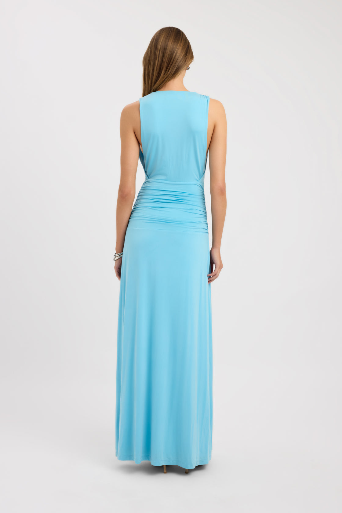 Hire KOOKAI Vera Maxi Dress in Coastal Blue