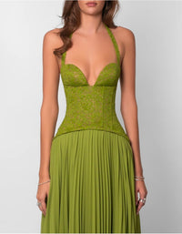 Hire FENITY Gaia Dress in Green (small fitting)