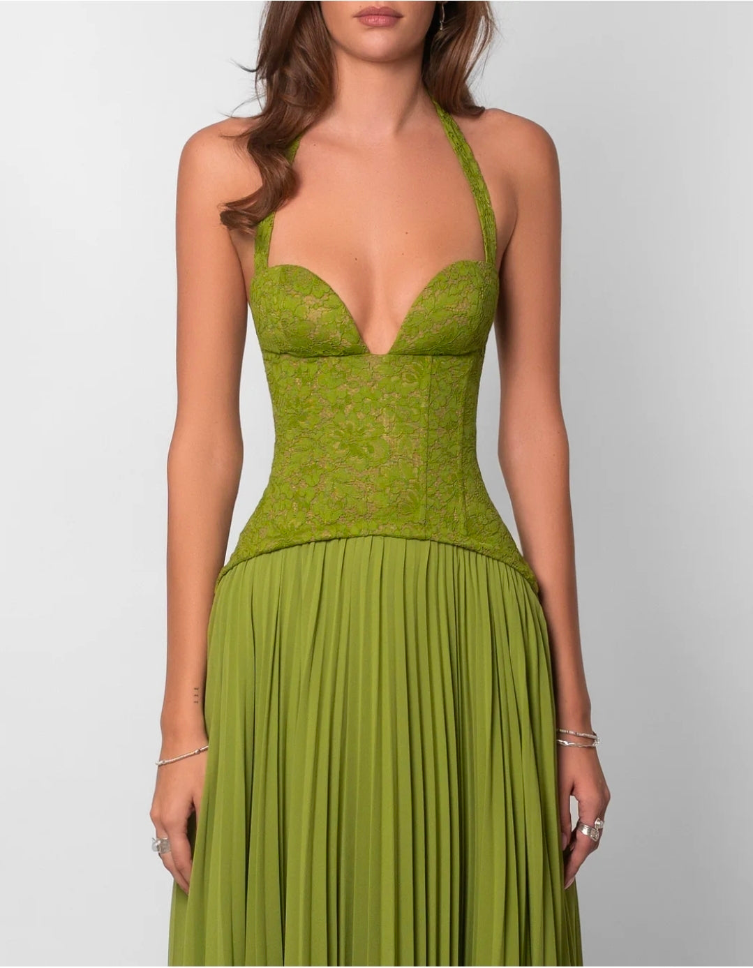 Hire FENITY Gaia Dress in Green (small fitting)