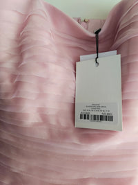 Hire AJE Soundscape Maxi Dress in Chalk Pink