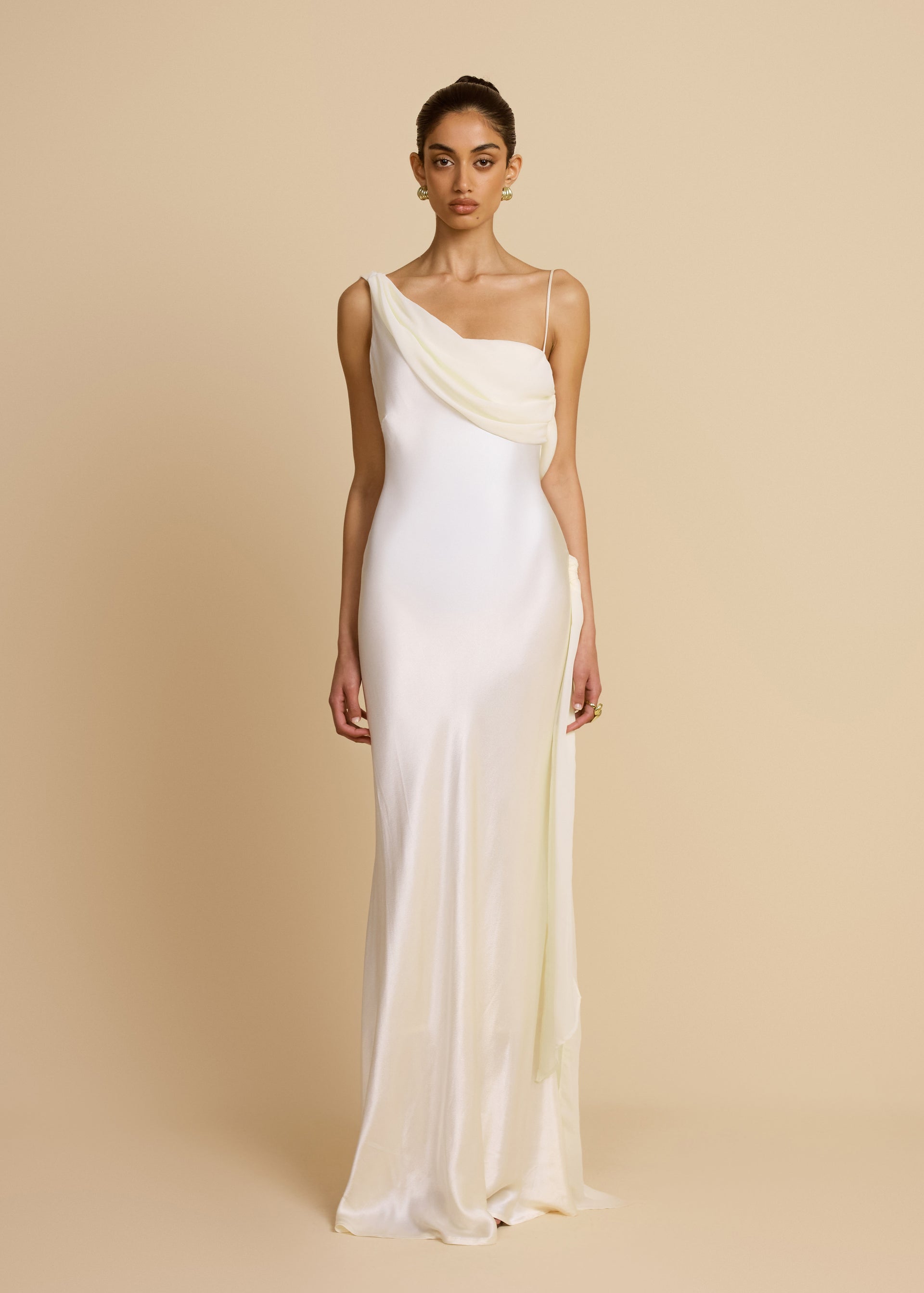 Hire ARCINA ORI Helena Dress in Ivory White