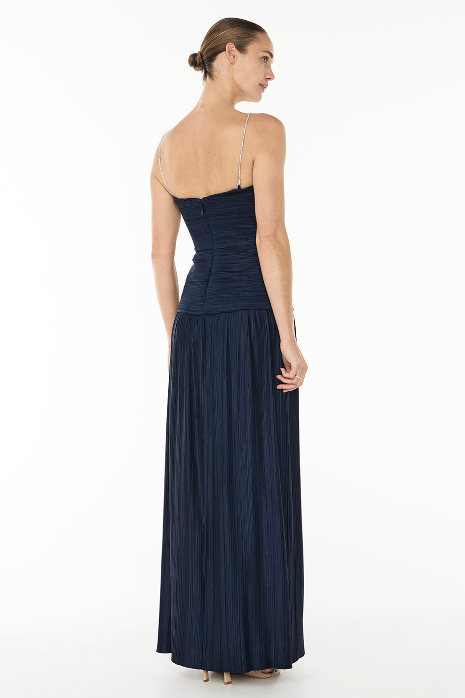 Hire MANNING CARTELL Royal Debut Dress in Navy Blue