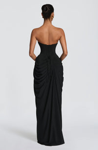 Hire BABYBOO Cyra Maxi Dress in Black