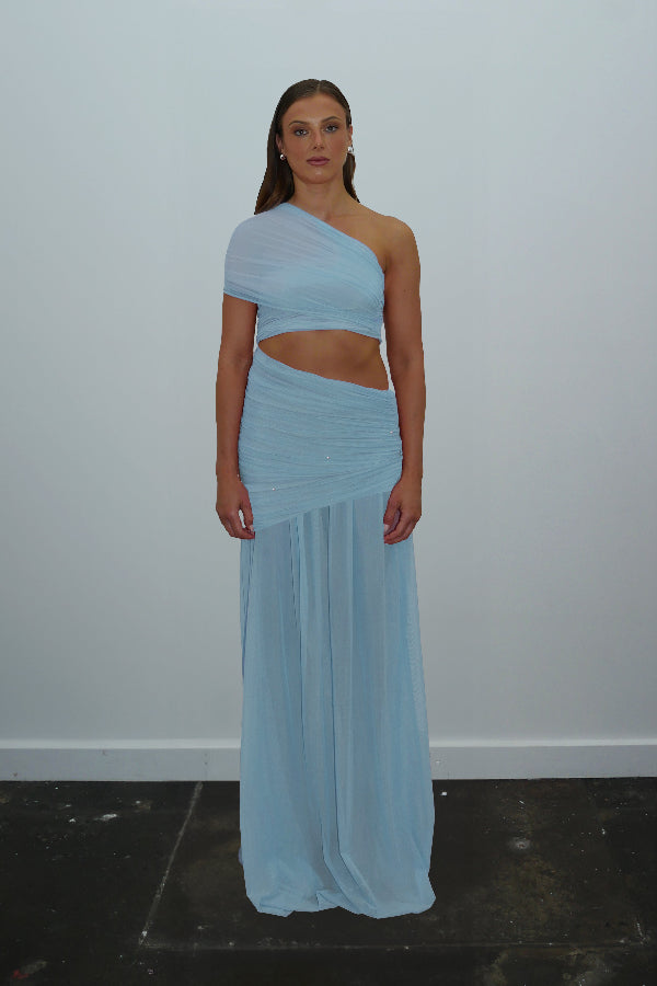 Hire DŽO Tiana Dress in Baby Blue