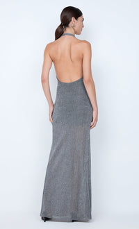 Hire BEC+BRIDGE Astra Drape Maxi Dress in Chrome