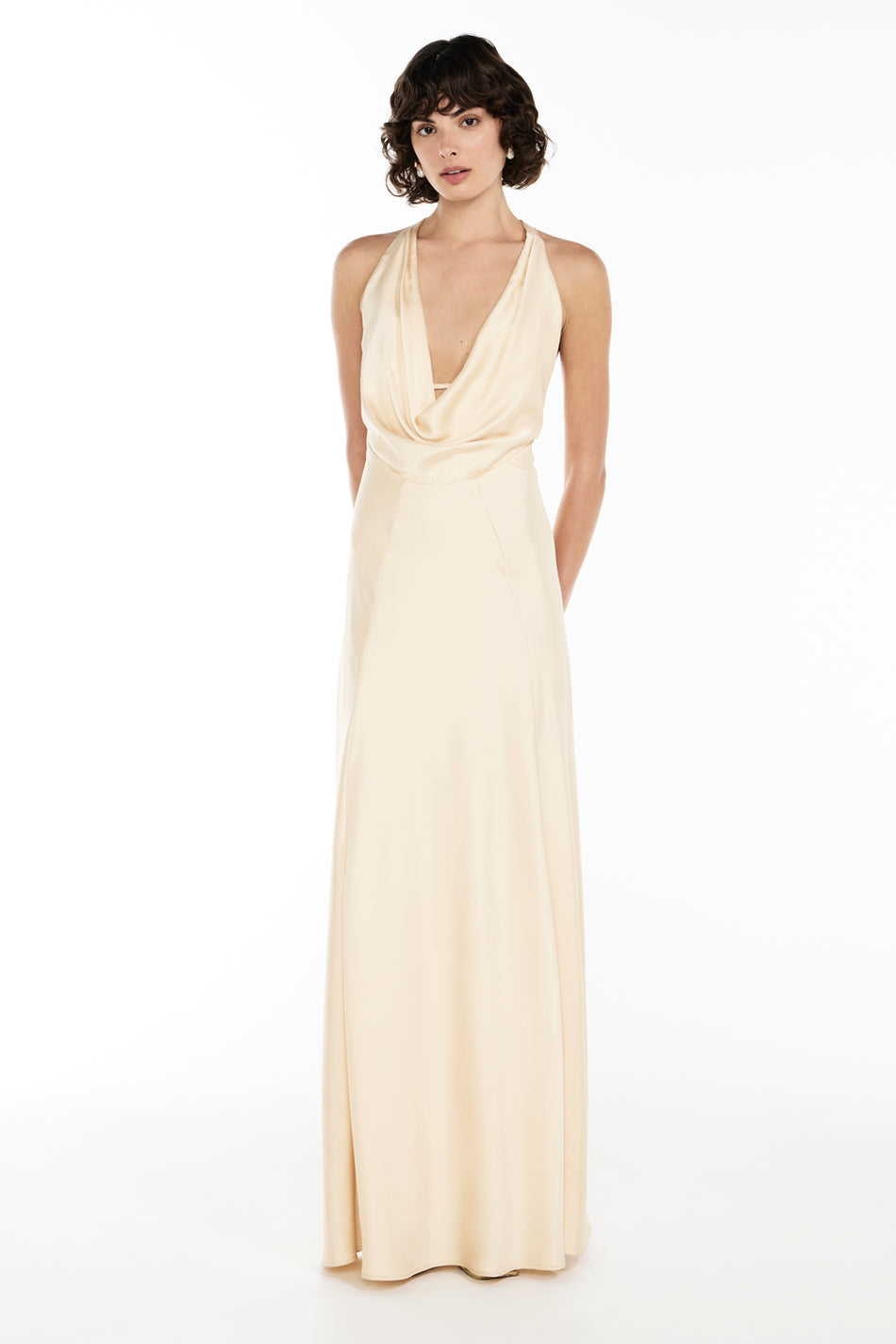 Hire MANNING CARTELL Charmed Cowl Slip Dress in Champagne