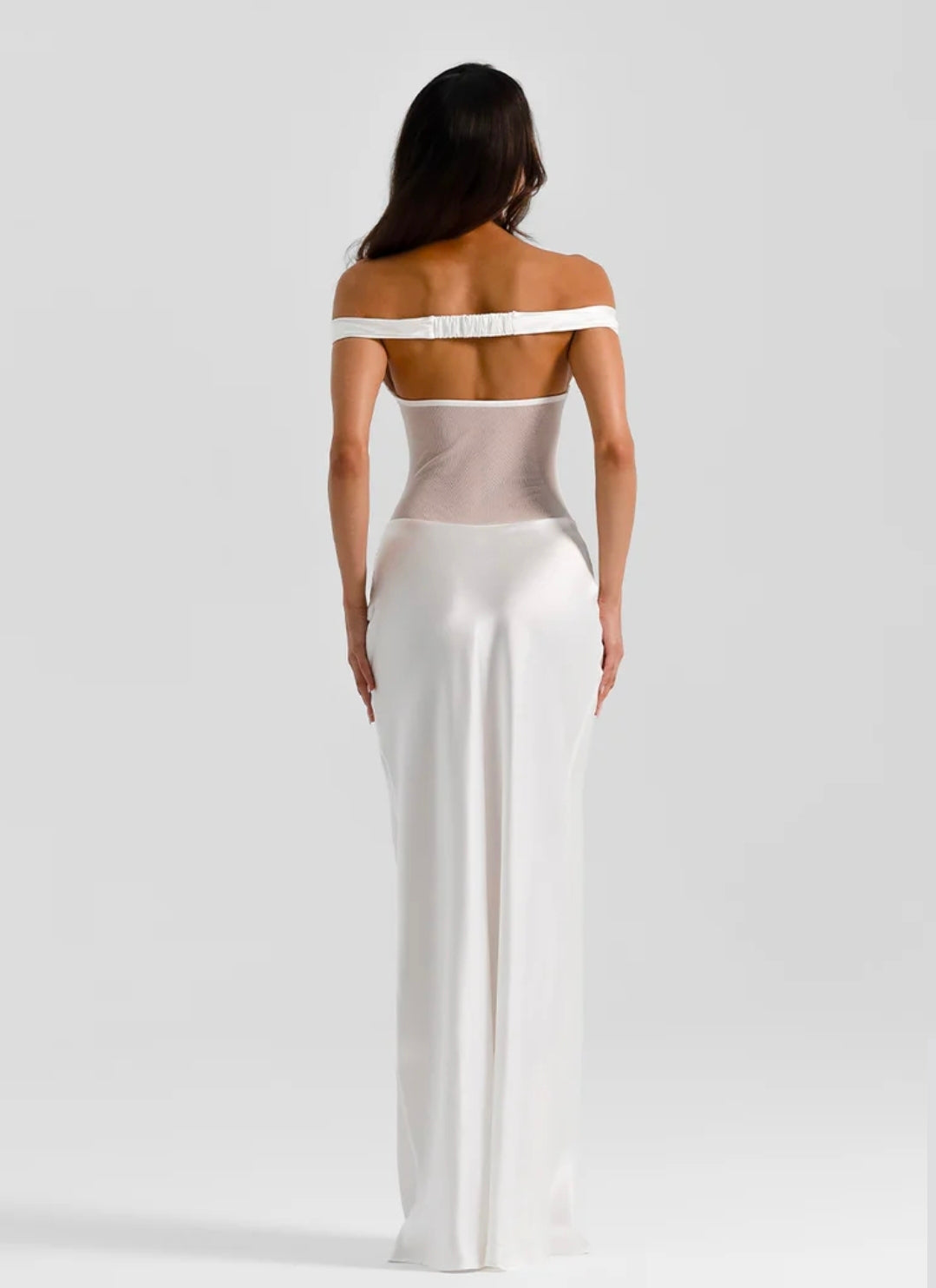 Hire NATALIE ROLT Gwyneth Gown in White
