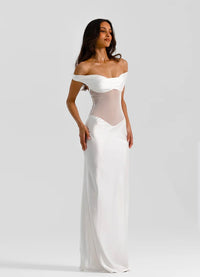 Hire NATALIE ROLT Gwyneth Gown in White