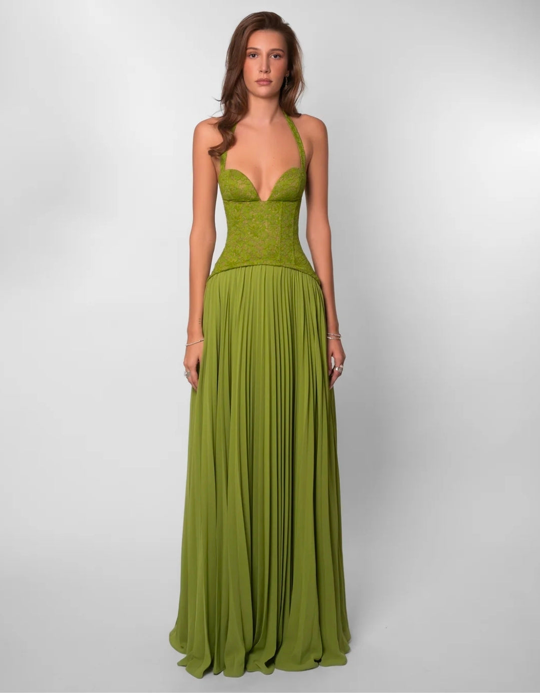 Hire FENITY Gaia Dress in Green (small fitting)