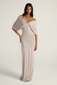 Hire ANCE GRIA Neve Dress in Silver Grey