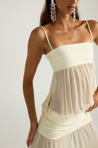 Hire ANCE GRIA Romeo Gown Dress in Cream