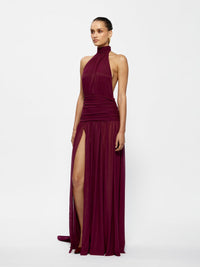 Hire EFFIE KATS Verity Gown in Burgundy