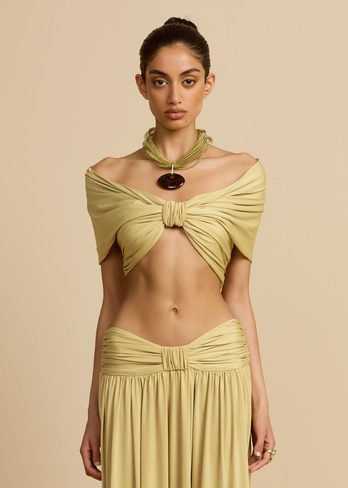 Hire ARCINA ORI Set Alessia Skirt and Top in Sand
