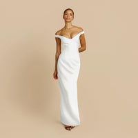 Hire ARCINA ORI Ellery Dress in Ivory White