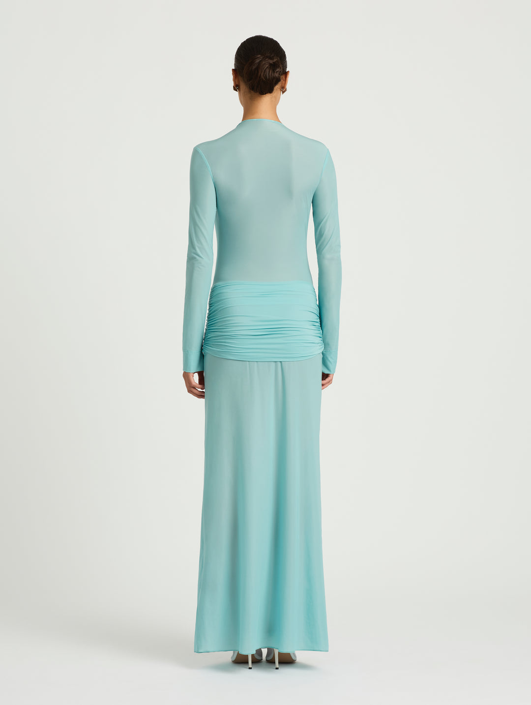 Hire BENNI Zuri Maxi Dress in Teal Blue